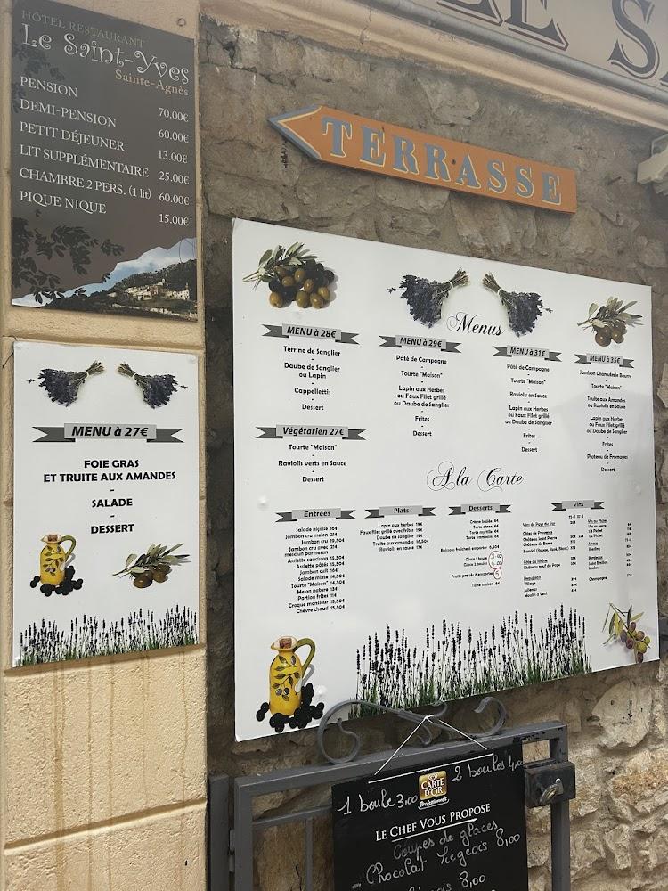 Le Saint Yves - Menu Image 2
